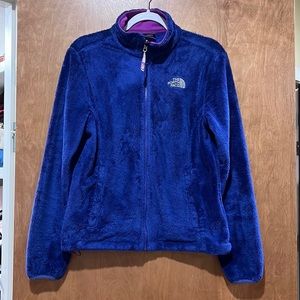 Blue/Purple North Face Osito Fleece Jacket